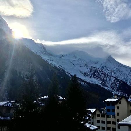 Charmant Appartement, Centre Ville, Vue Mont-Blanc Chamonix Exterior foto
